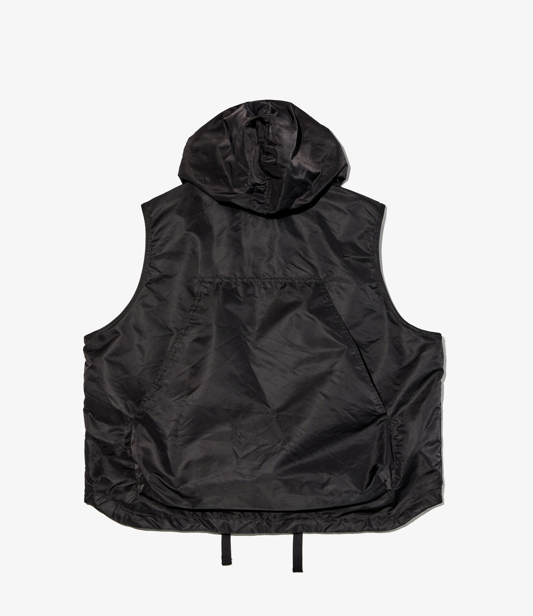 Hooded Vest - Flight Satin Nylon – NEPENTHES ONLINE STORE