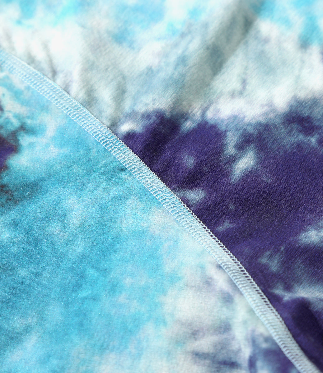 S/S Crew Neck Tee-Tye Dye/Roll Away