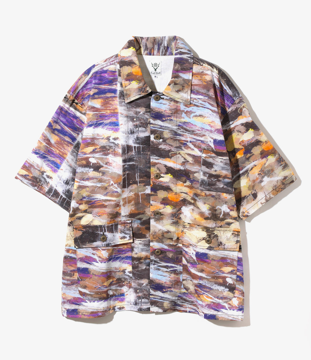 S/S Hunting Shirt - Cotton Twill / Painting Pt.