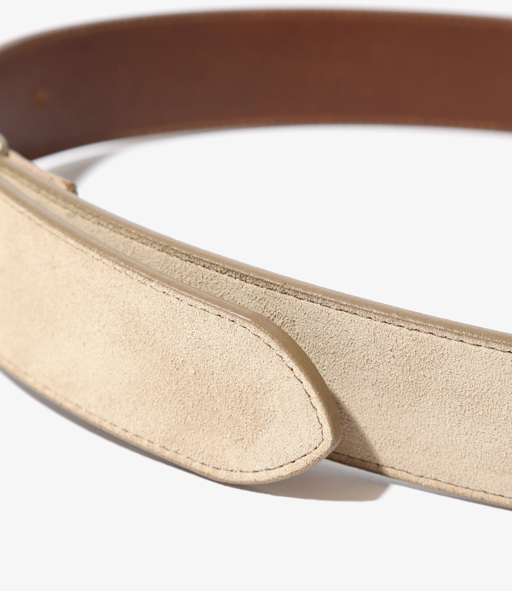 ニードルズ ベルト PEACE BUCKLE BELT SUEDE LTHR NEEDLES( ニードルズ）|Peace Buckle Belt - Suede Lthr