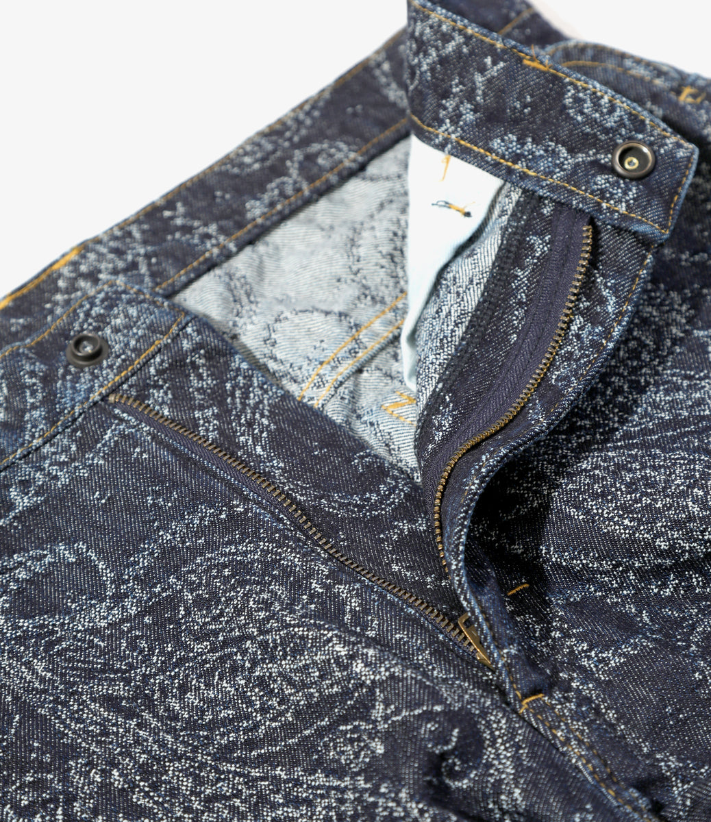 Straight Jean - 13oz Dnm/Paisley Jq. – NEPENTHES ONLINE STORE