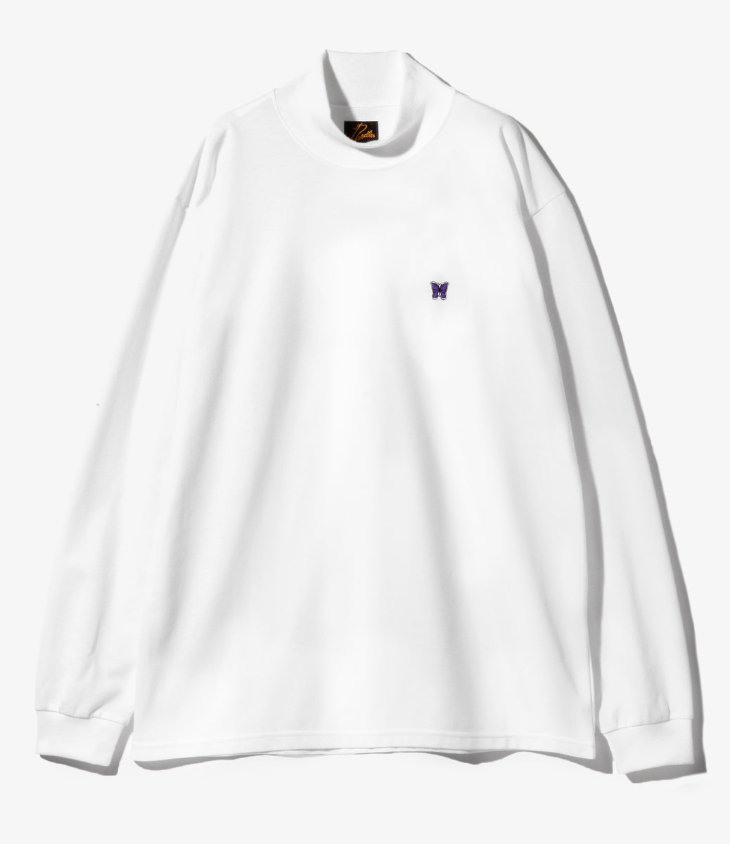 L/S Mock Neck Tee - Poly Jersey – NEPENTHES ONLINE STORE