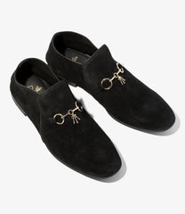 Tassel Bit Slip-On Chukka Boot / Rough Out