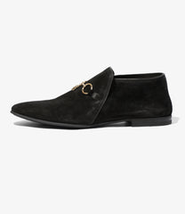 Tassel Bit Slip-On Chukka Boot / Rough Out