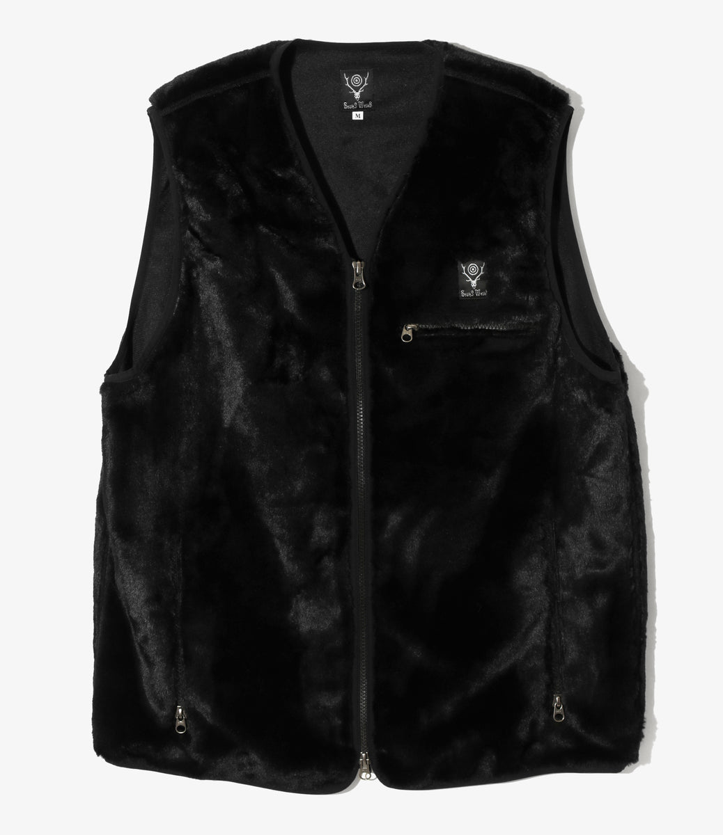 Piping Vest - Micro Fur – NEPENTHES ONLINE STORE
