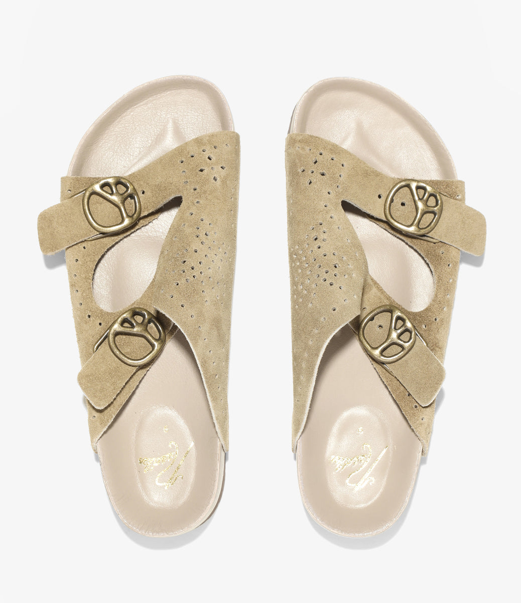 Double Strap Sandal - Suede – NEPENTHES ONLINE STORE