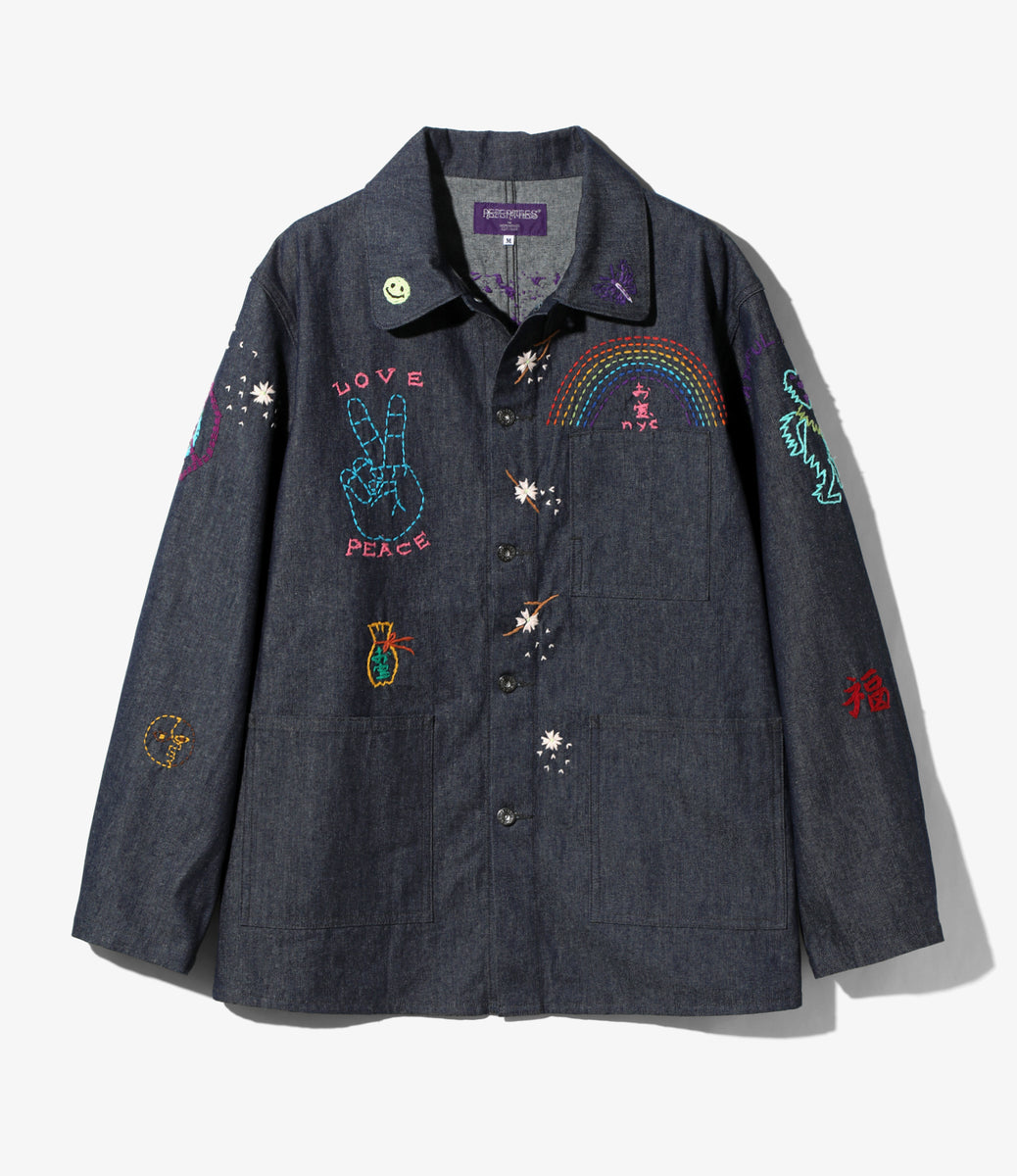 NEPENTHES x OTAKARA NYC - D.N. Coverall- Hand Embroidery