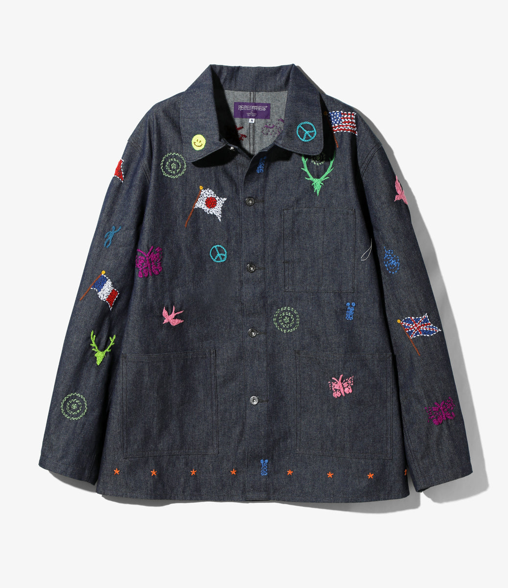 NEPENTHES x OTAKARA NYC - D.N. Coverall- Hand Embroidery