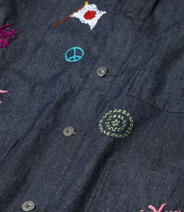NEPENTHES x OTAKARA NYC - D.N. Coverall- Hand Embroidery