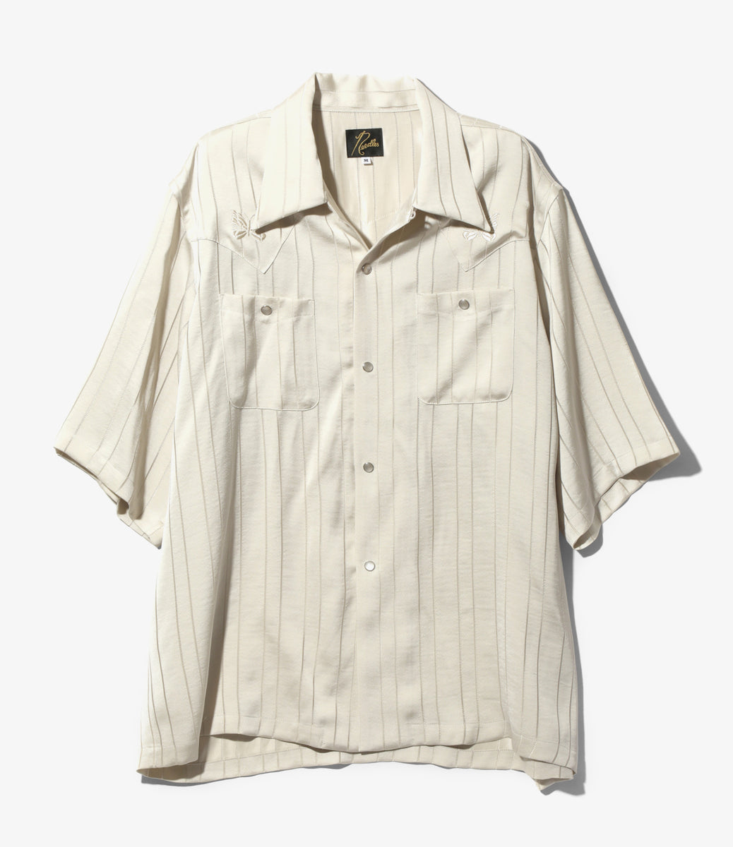 S/S Cowboy One-Up Shirt - TA/CU/PE Georgette