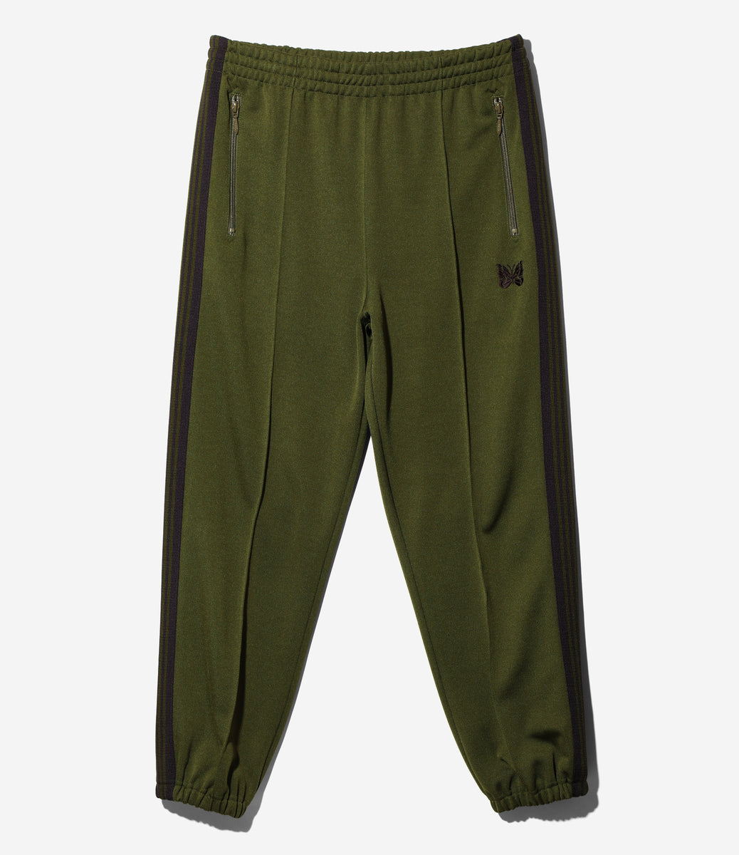 Zipped Track Pant - Poly Smooth