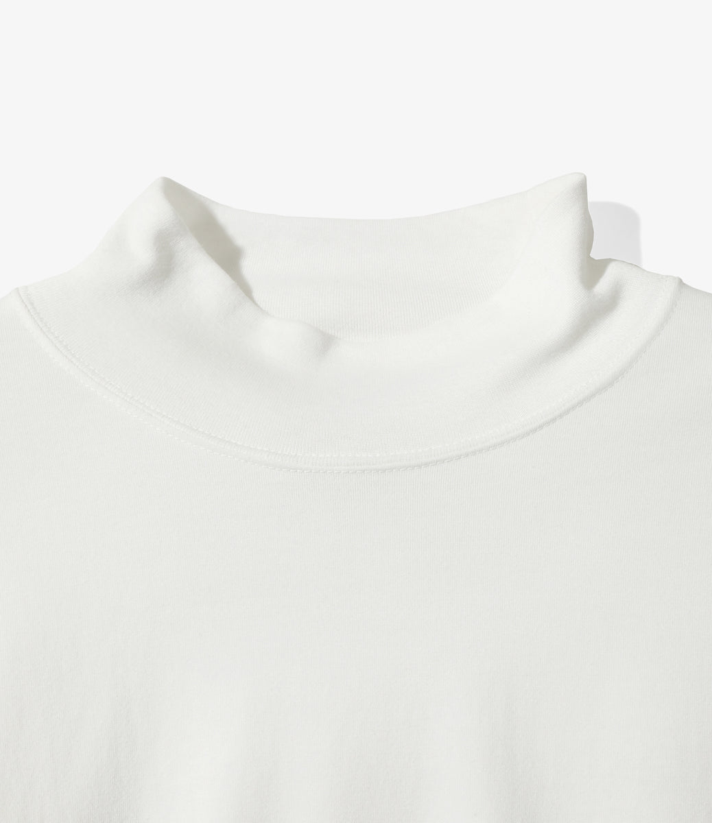 L/S Mock Neck Tee - Poly Jersey – NEPENTHES ONLINE STORE