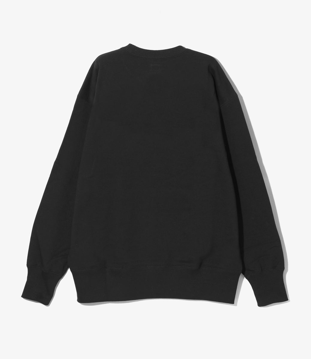 Mock Neck Sweat Shirt - Cotton Lined Pile Fleece – NEPENTHES