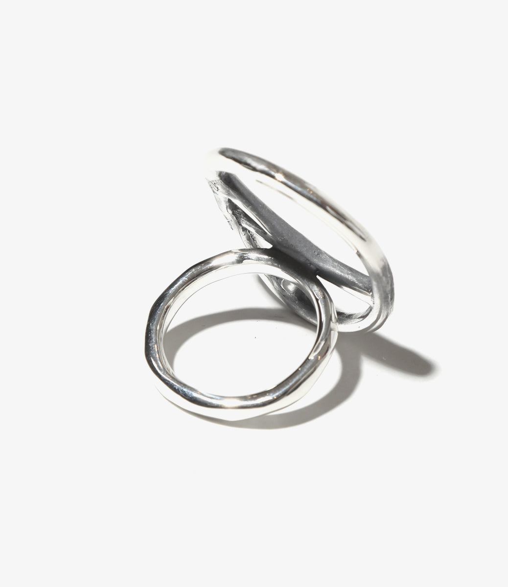 Large Peace Ring - 925 Silver – NEPENTHES ONLINE STORE