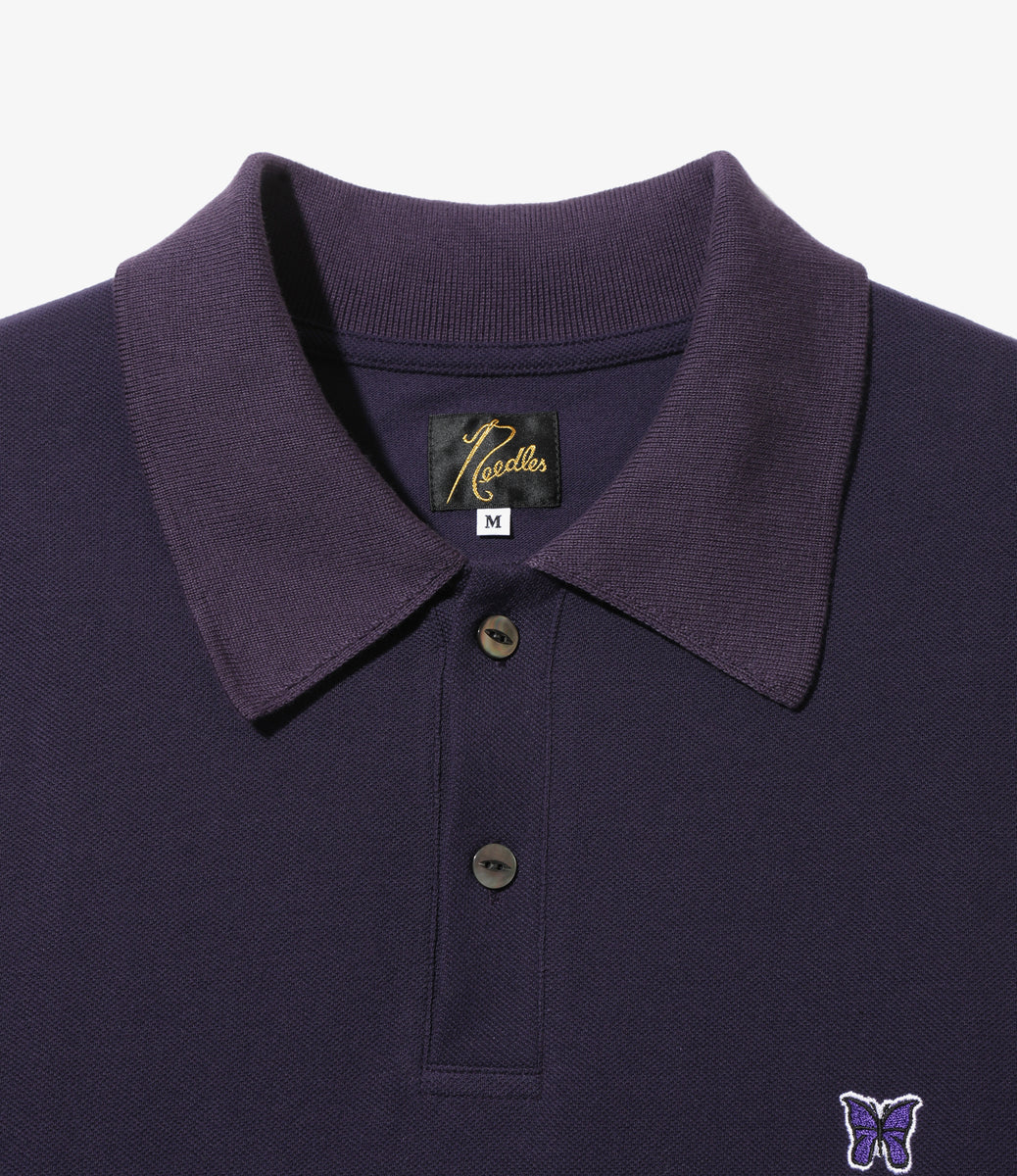 L/S Polo Shirt - Cotton Pique – NEPENTHES ONLINE STORE