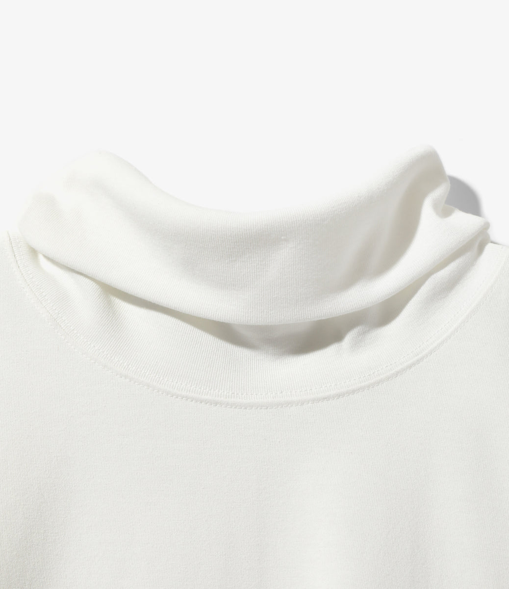 Needles サテンクルーネック長袖シャツ Needles-Long-Sleeve-Crew-Neck-