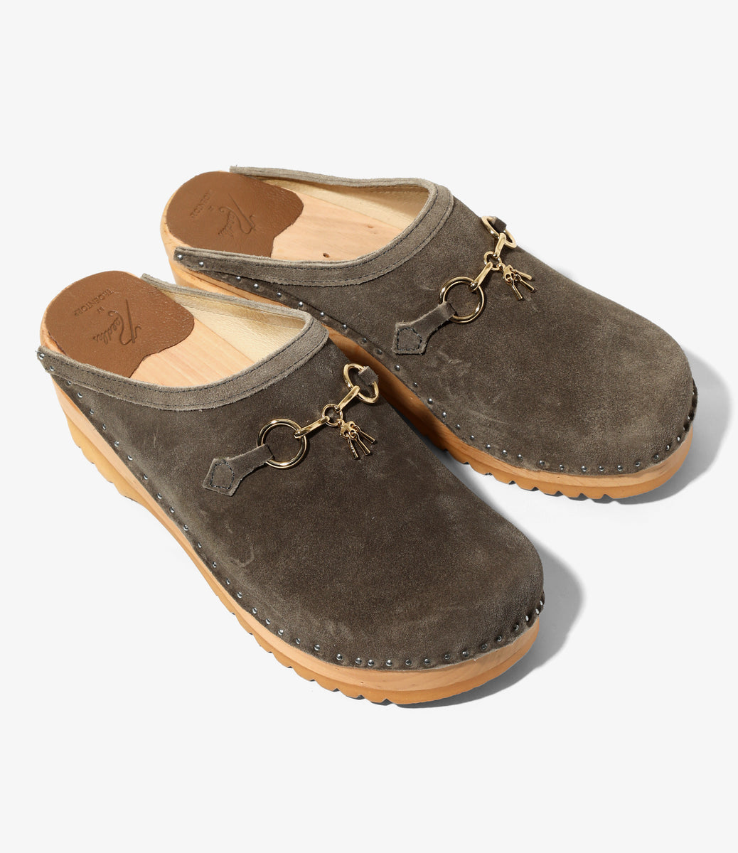 ニードルス　SWEDISH CLOG - TASSEL BIT / SMOOTH org.jpg
