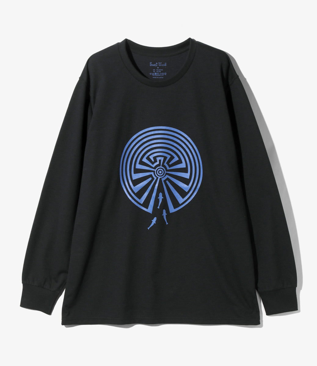 L/S Crew Neck Tee - MAZE