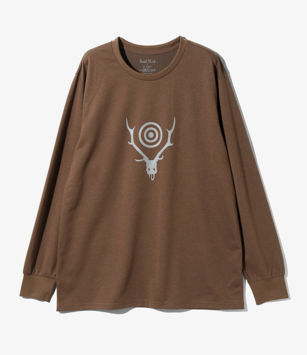 L/S Crew Neck Tee - Skull&Target