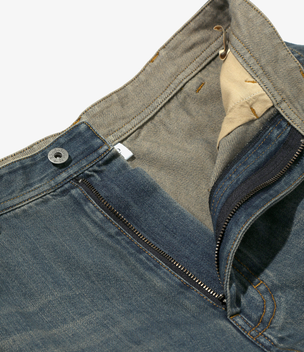 Frill Painter Pants - Denim – NEPENTHES ONLINE STORE