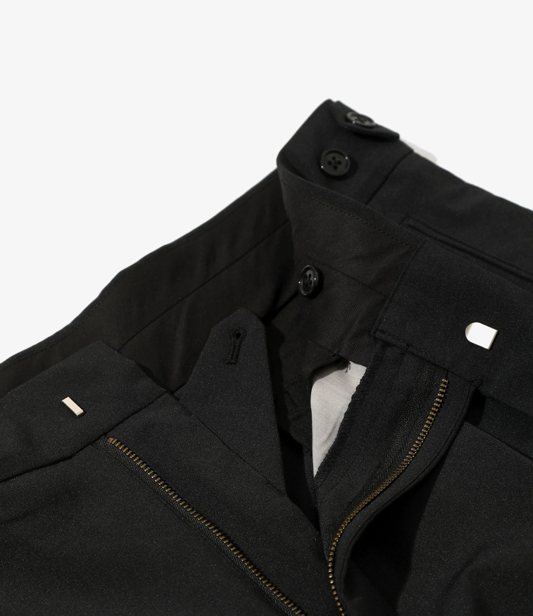 ニードルスTucked Trouser-PE/PU Stretch Twill Needles『Tucked Trouser-PE/PU Stretch Twill』(Black