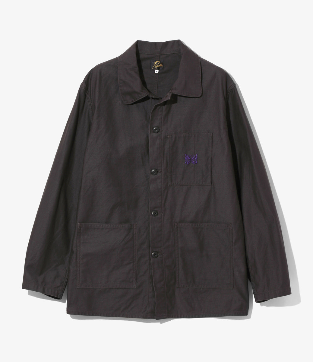NEEDLES COVERALL - REVERSED SATEEN mサイズ ニードルズ NEEDLES カバーオール バックサテン D.N. Coverall - Back
