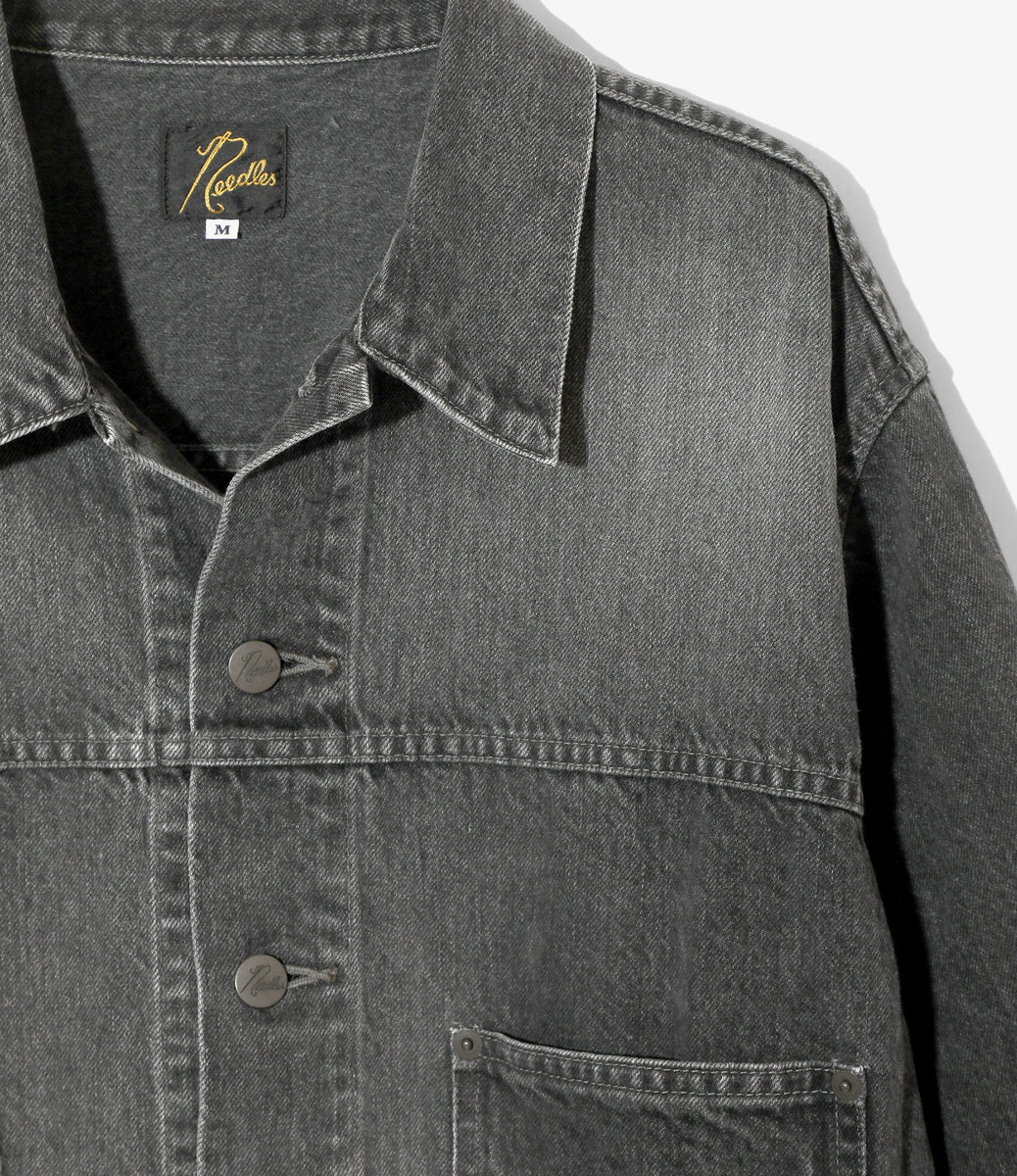 Darts Bottom Jean Jacket - 12oz Denim – NEPENTHES ONLINE STORE