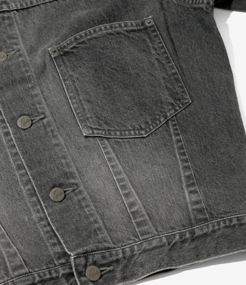 Darts Bottom Jean Jacket - 12oz Denim – NEPENTHES ONLINE STORE