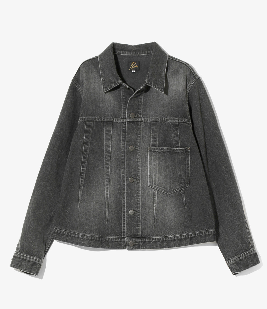 ネペンテス NEPENTHES デニムジャケット　バイカラー　Darts Darts Jean Jacket - 12oz Denim – NEPENTHES ONLINE STORE