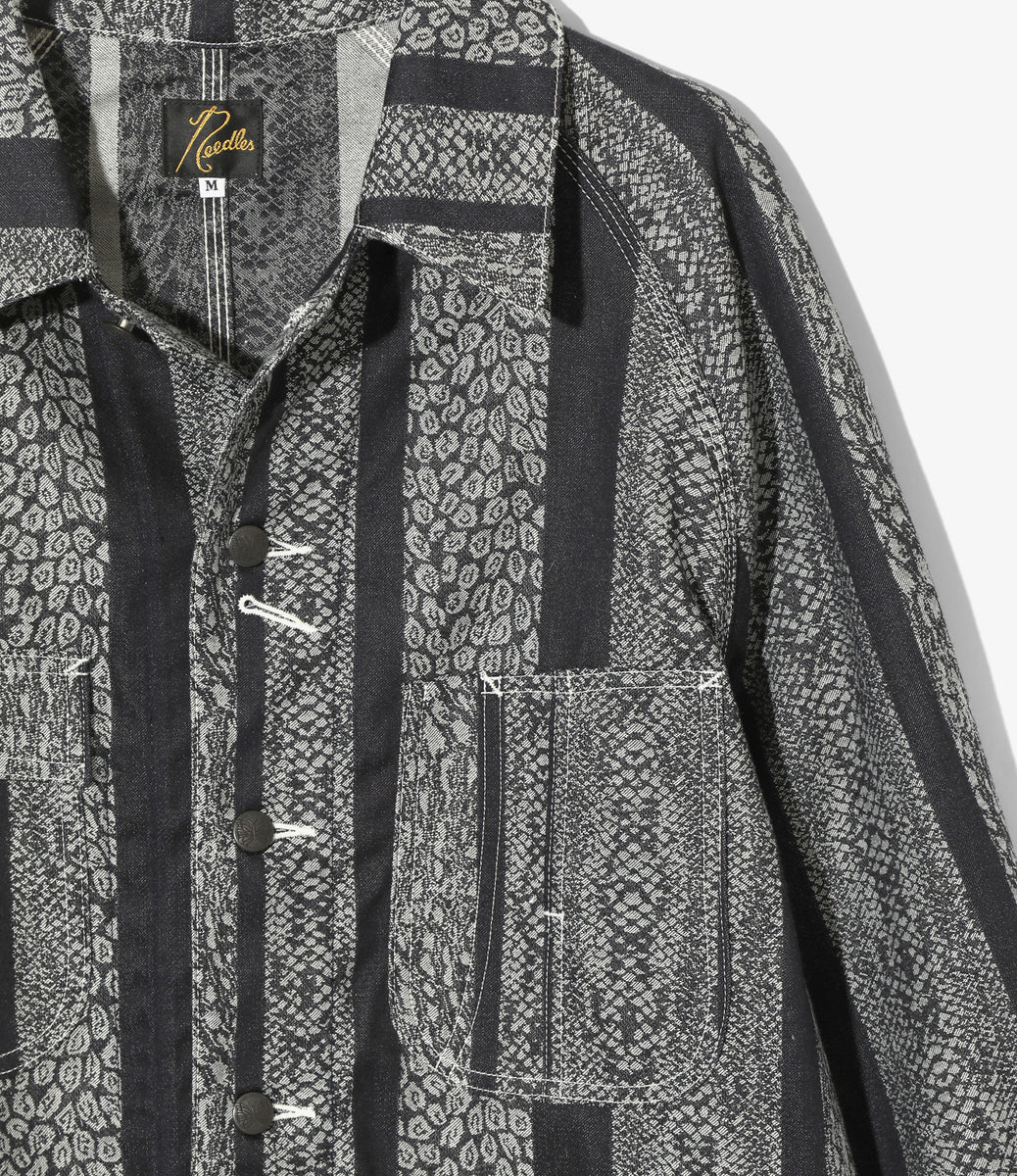 Coverall- 10oz Denim / Python Jacquard – NEPENTHES ONLINE STORE