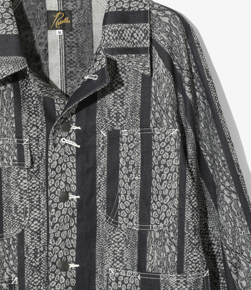 Short Coverall-10oz Denim / Python Jacquard – NEPENTHES