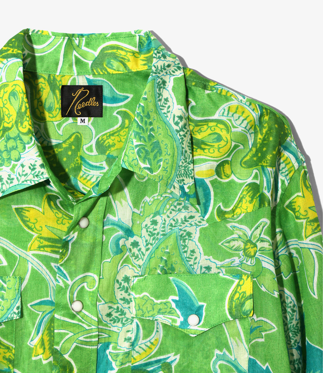 Western Shirt - Printed Cotton Lawn / Floral – NEPENTHES