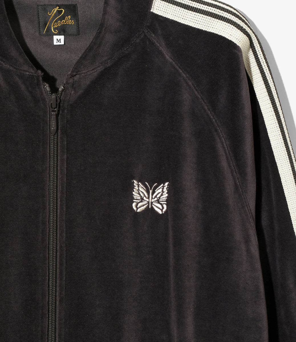 Rib Collar Track Jacket - C/PE Velour – NEPENTHES ONLINE STORE