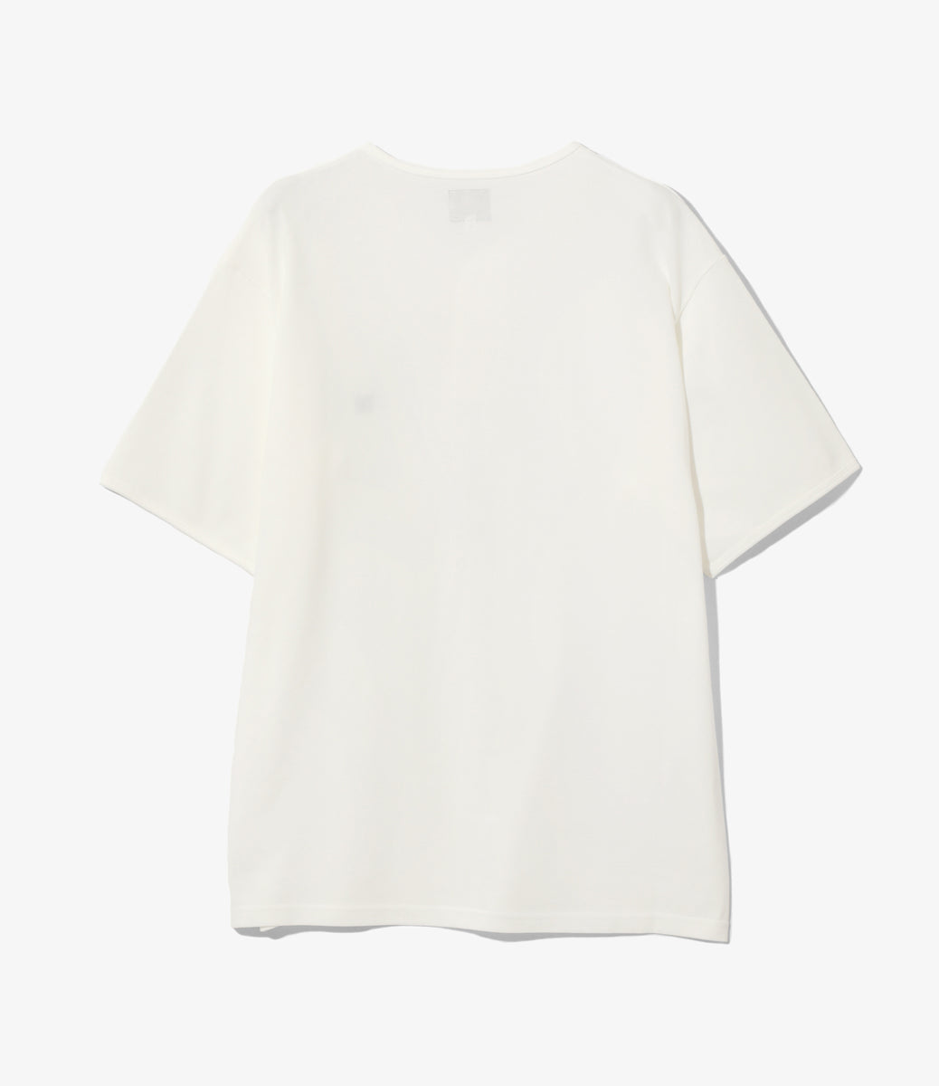 Henry Neck Tee - Cotton Pique – NEPENTHES ONLINE STORE
