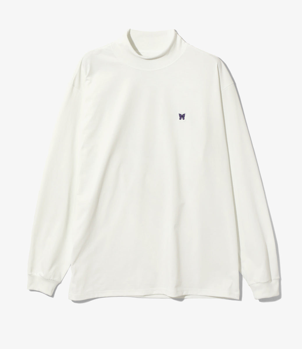 L/S Mock Neck Tee - Poly Jersey – NEPENTHES ONLINE STORE
