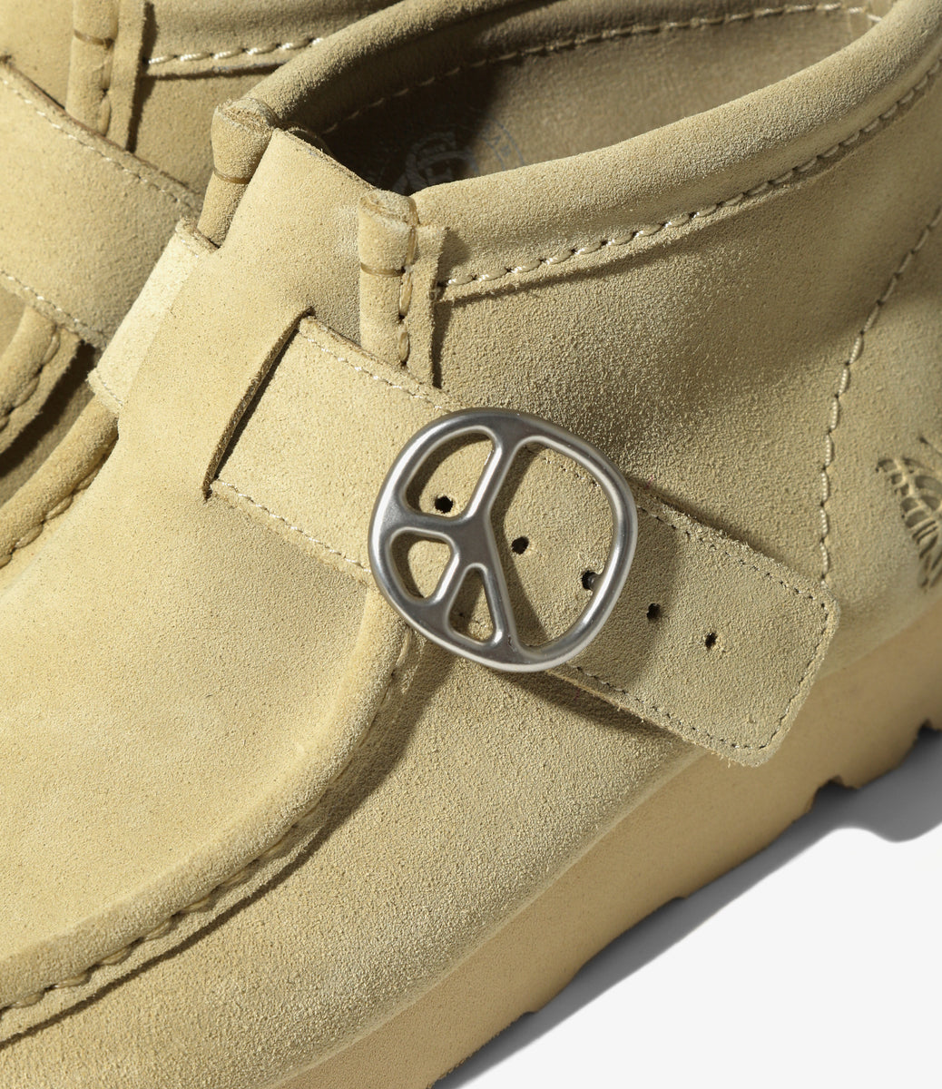 NEEDLES〉x〈CLARKS ORIGINALS〉Wallabee BT - Peace Buckle