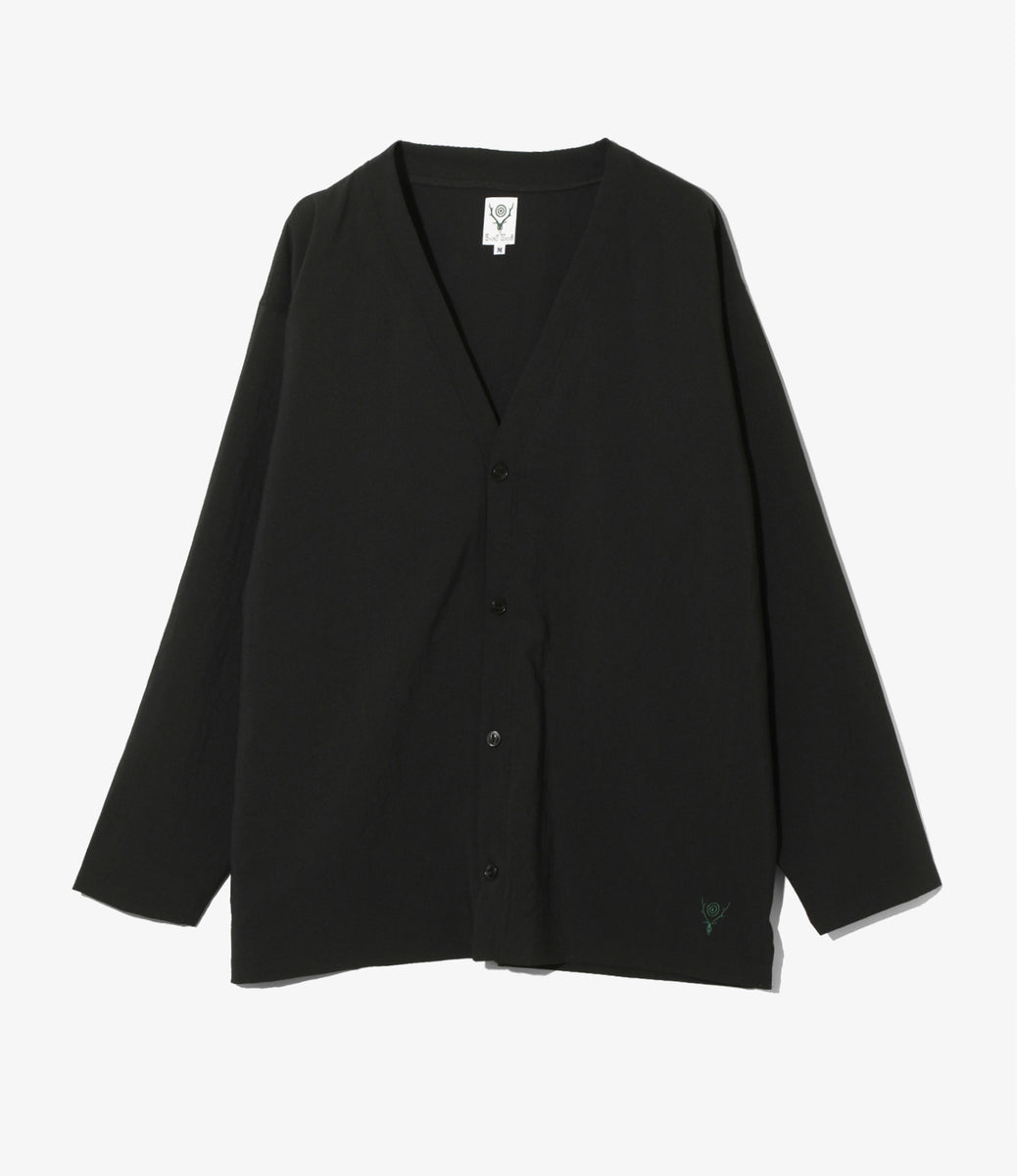 V-Neck Cardigan - Poly Oxford – NEPENTHES ONLINE STORE
