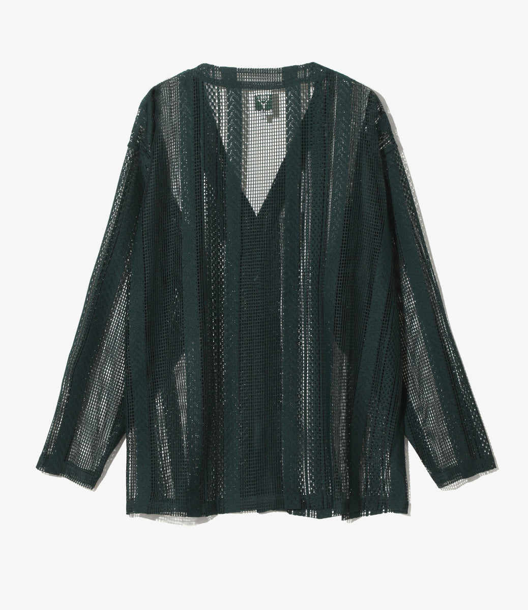 V-NECK CARDIGAN - POLY OXFORD – COVERCHORD