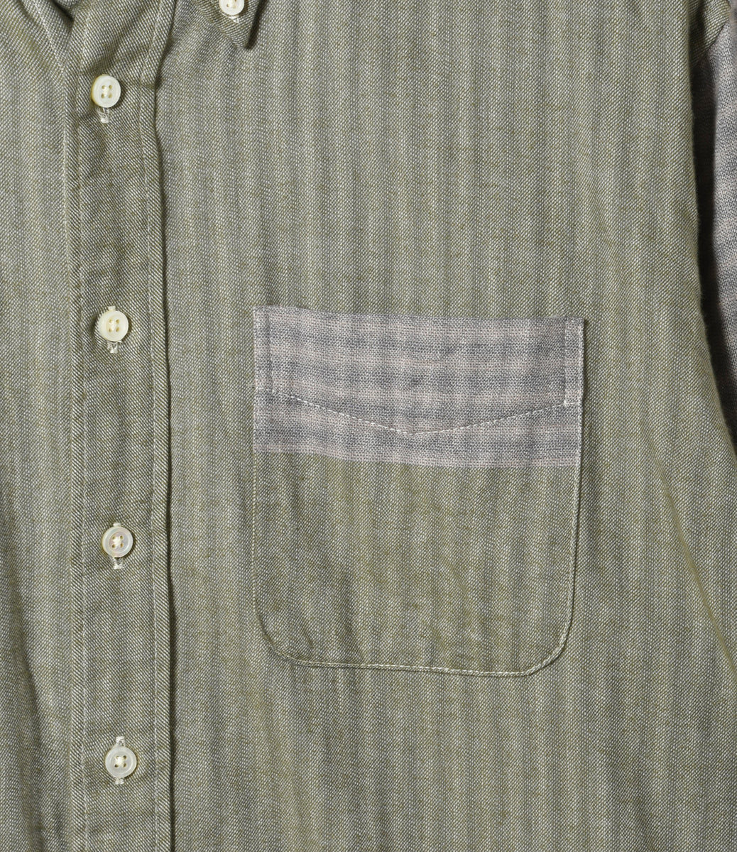 19 Century BD Shirt - Smoky Horizontal Stripe – NEPENTHES