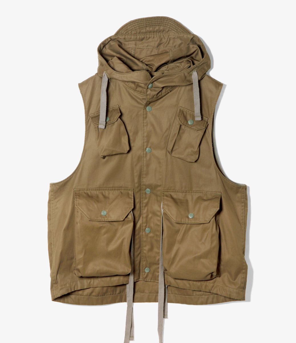 M53. field vest 紺　美品　ユニセックス　フィールドベスト ENGINEERED GARMENTS[エンジニアド ガーメンツ]Field Vest High