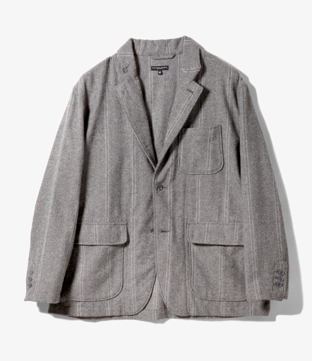 Loiter Jacket - Wool Striped HB – NEPENTHES ONLINE STORE
