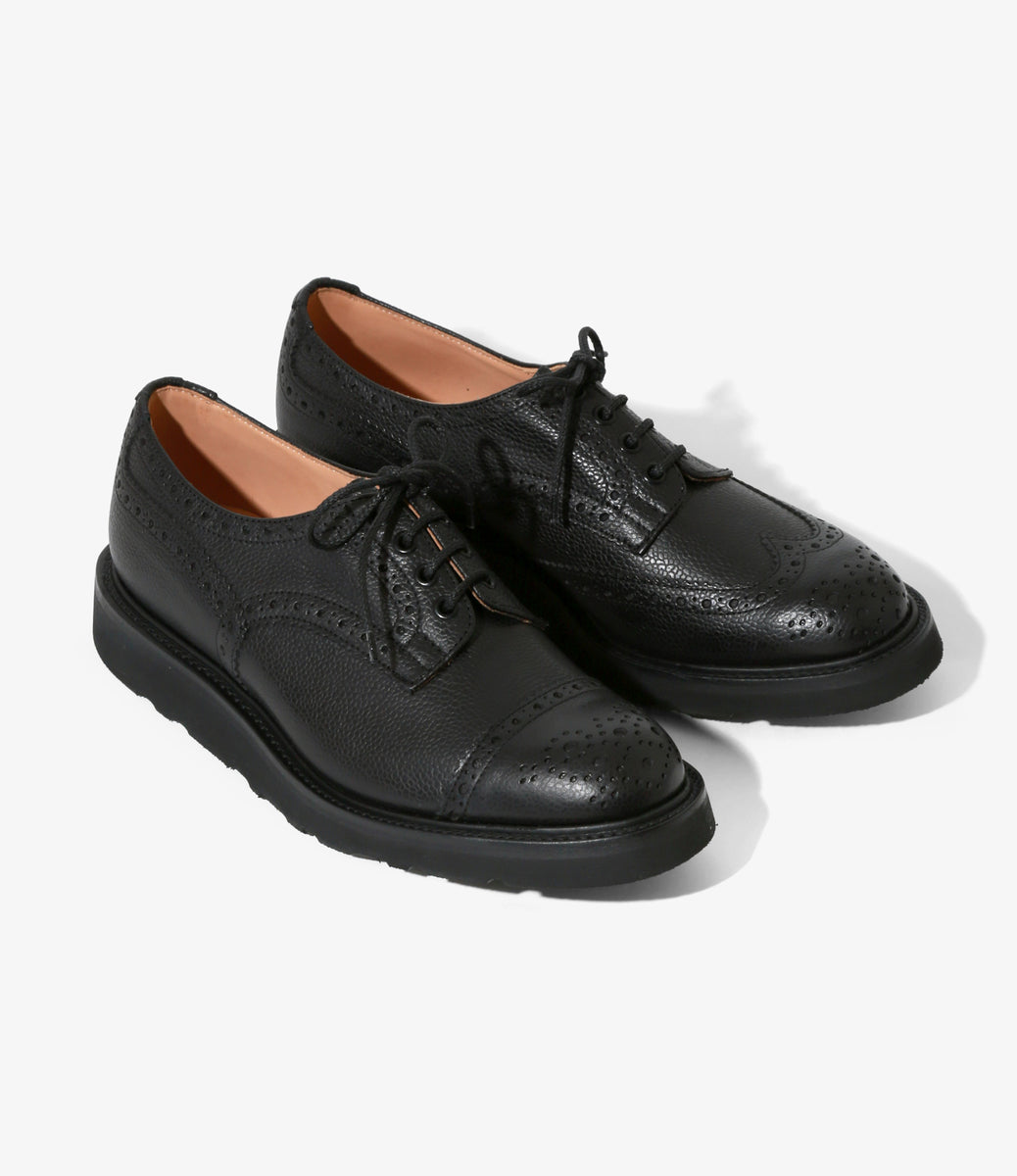 トリッカーズTrickers別注エンジニアードガーメンツコラボAlden革靴 ENGINEERED GARMENTS〉x〈TRICKER'S〉Asymmetric Gibson - Scotch