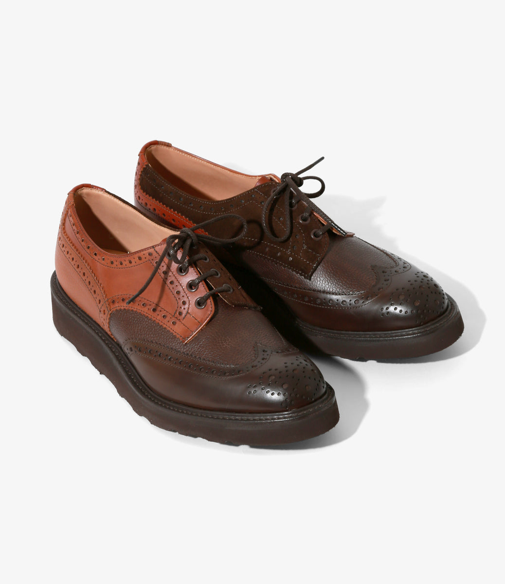 ENGINEERED GARMENTS〉x〈TRICKER'S〉Multi Tone Brogue - Morflex