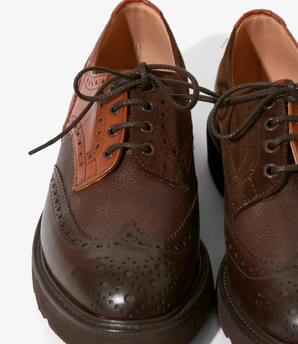 ENGINEERED GARMENTS〉x〈TRICKER'S〉Multi Tone Brogue - Morflex