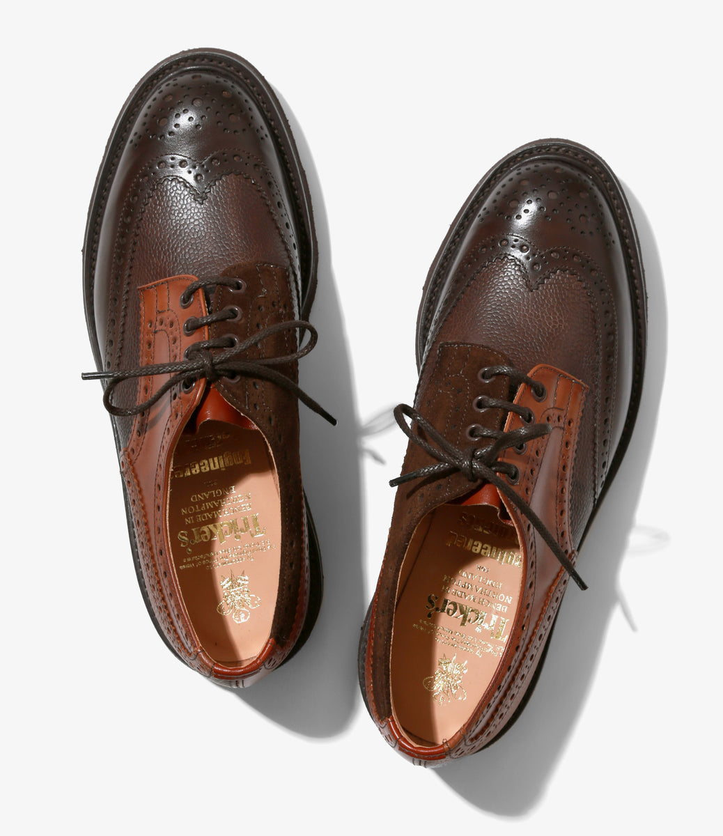 ENGINEERED GARMENTS〉x〈TRICKER'S〉Multi Tone Brogue - Morflex