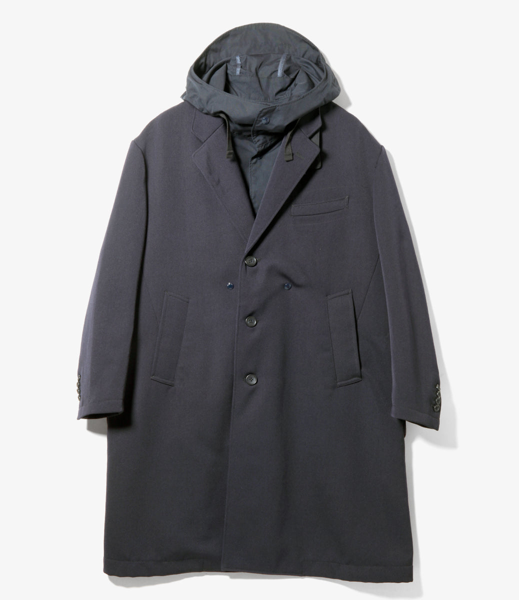 Chester Coat - Heavy Wool Elastique – NEPENTHES ONLINE STORE