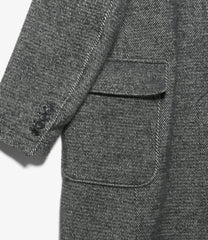 Chester Coat - Wool Shaggy Twill