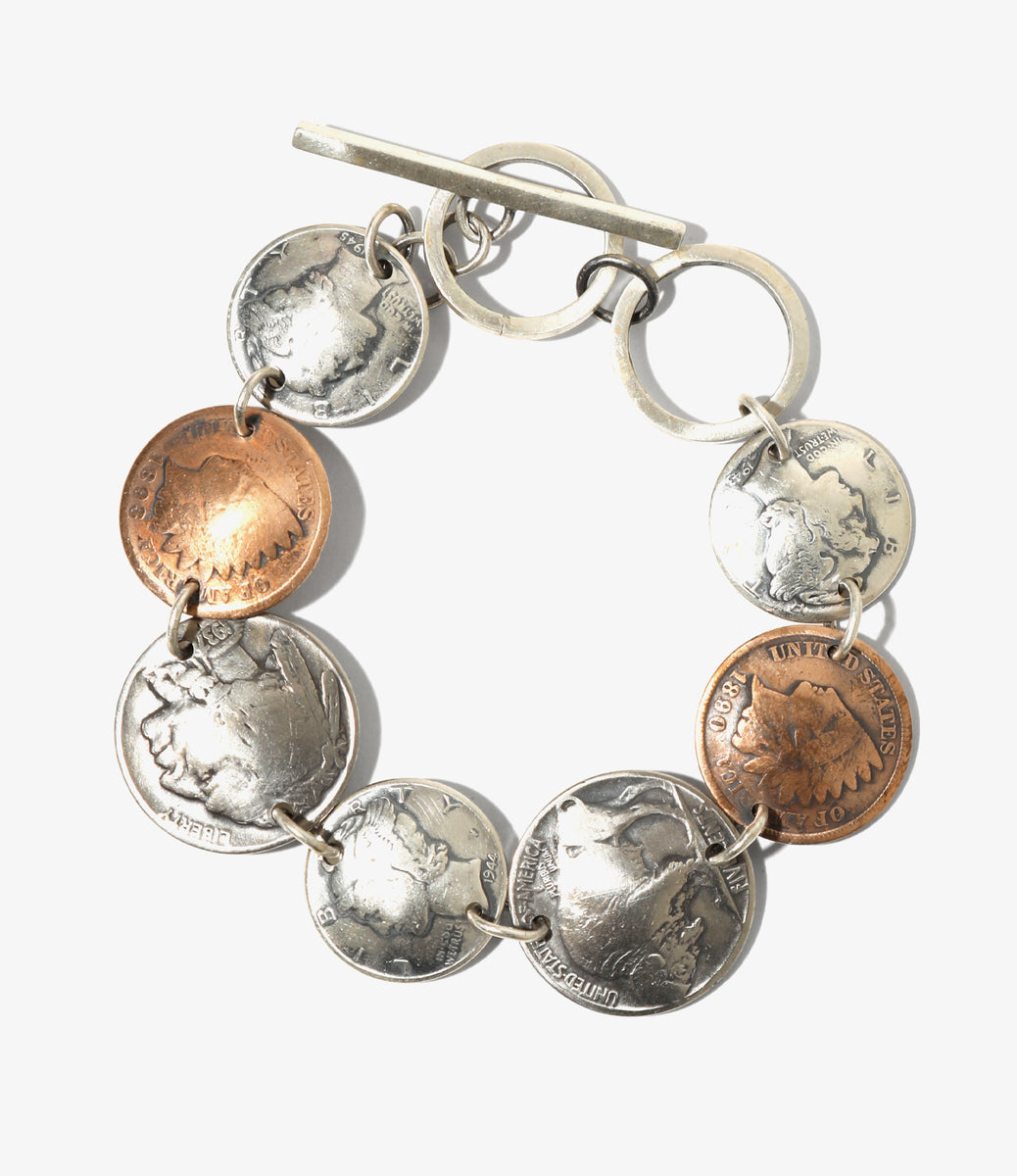 Coin Link Bracelet - Multi – NEPENTHES ONLINE STORE