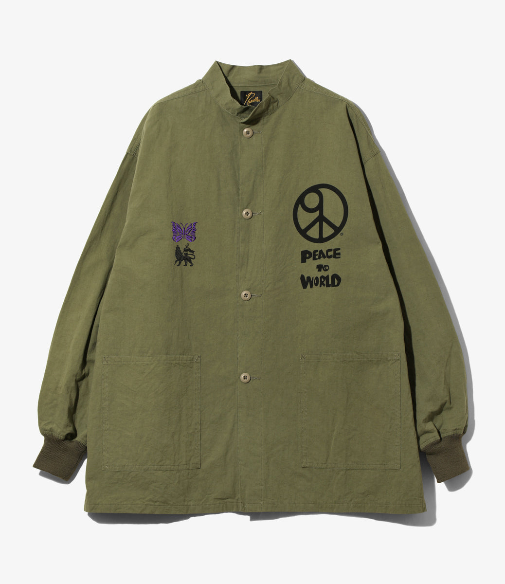 NEEDLES〉×〈Sasquatchfabrix.〉 S.C. Army Shirt 