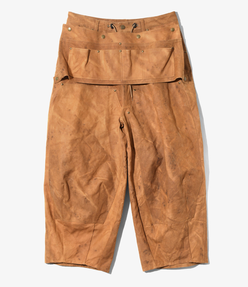 【最終値下げ】papier Apron brown H.D. Apron Painter Pant - Duck Canvas / Kakishibu Dye – NEPENTHES